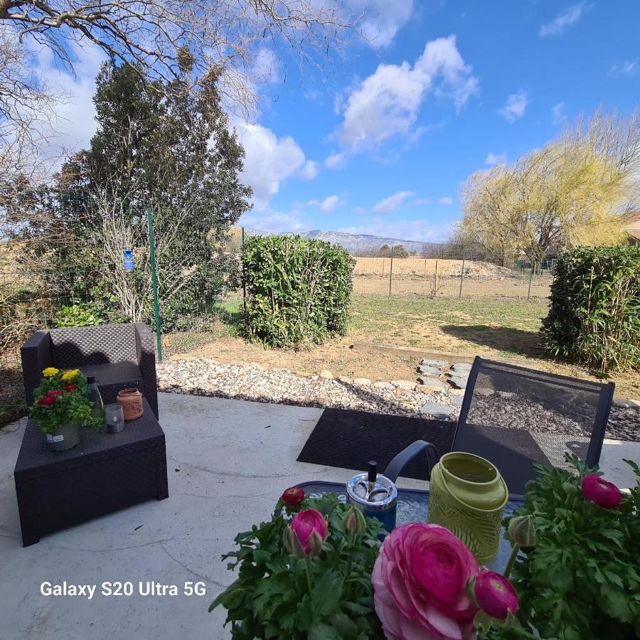 Ferienwohnung Mas Gabelys Superbe Vue Sainte Victoire Jardin Terrasse Et Piscine Trets Exterior foto